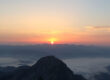 Sunrise from the Pania della Croce